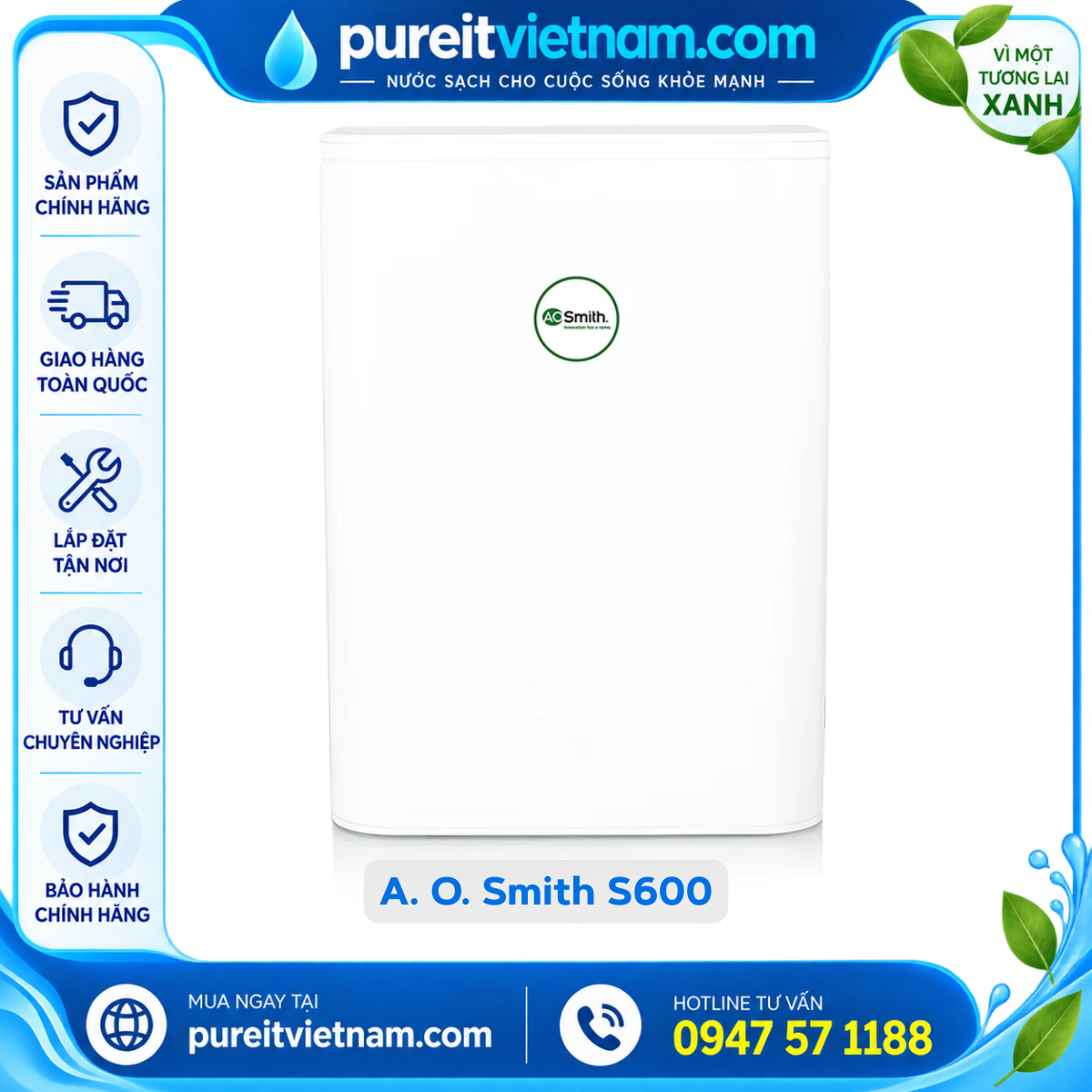 Máy Lọc Nước AO Smith S600