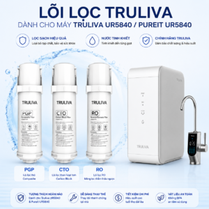 Lõi lọc Truliva cho máy Truliva UR5840 Pureit UR5840 ( PGP, CTO, RO)