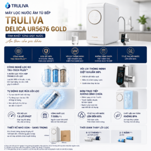 Máy Lọc Nước Âm Tủ Bếp Truliva UR5676 - Hình ảnh 7