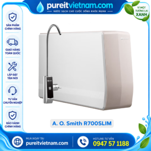 Máy Lọc Nước Đặt Gầm 01 Lõi Tích Hợp Hiệu Suất Cao A.O Smith R700SLIM [NEW]